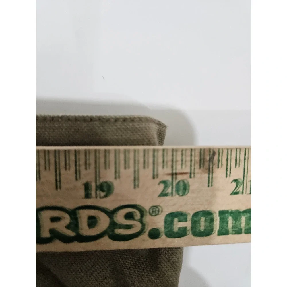 Wrangler Mens Carpenter Pants Khaki Tan Canvas Workwear 1094LXWCK 38x32